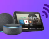 Alexa-Geräte und ein Echo Show mit Streaming-Apps. So verbinden Sie Alexa mit neuem WLAN.