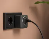 So einfach lässt sich eine Steckdose smart machen: Ein Adapter wird eingesteckt und steuert nun Geräte per App.