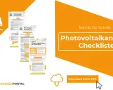 Checkliste für das inbetriebnahmeprotokoll PV-Anlage. Enthält wichtige Punkte zur Dokumentation und Prüfung.