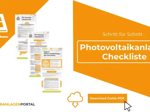Checkliste für das inbetriebnahmeprotokoll PV-Anlage. Enthält wichtige Punkte zur Dokumentation und Prüfung.